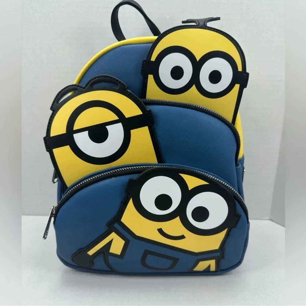 Loungefly Triple Minion Bello Mini Backpack & Wallet Set - FIRM